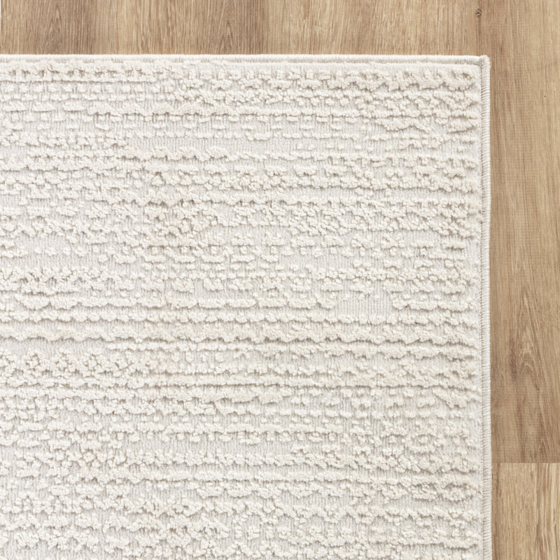 Tapis haute / basse Preston, Rectangle 12 pi x 15 pi 2 po, Beige / Ivoire