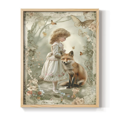 Reproduction encadrée WOMEN Series CCCCXVVII - bois massif