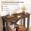 Console 41,3 po avec tablette de rangement pour petits espaces