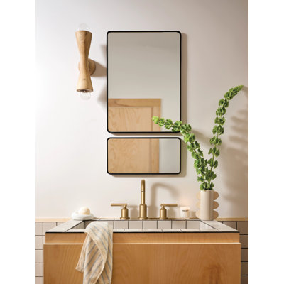 Moen Gibson Modern Two-Handle High-Arc Widespread Bathroom Faucet With Drain Assembly, Valve Included
