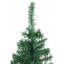 Corner Artificial Christmas Tree Green PVC and Metal-816374744