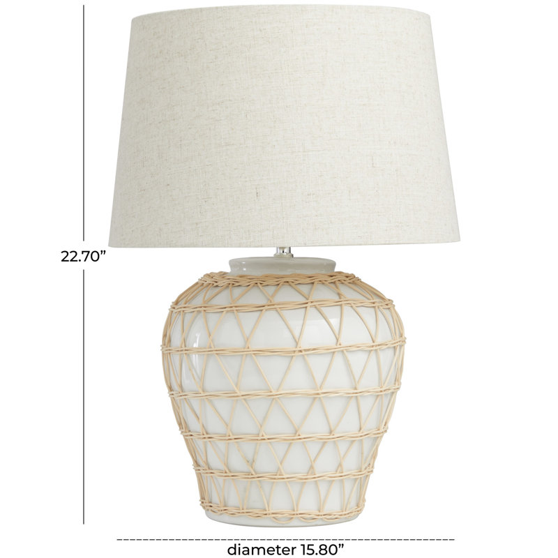 Lampe de table en céramique Haislip