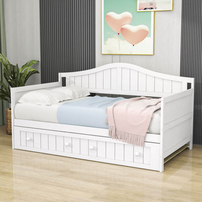 Efthim Twin Size Daybed with Trundle