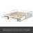 Wooden Daybed With Trundle Bed And Two Storage Drawers , Extendable Bed Daybed,Sofa Bed For Bedroom Living Room-1902850734