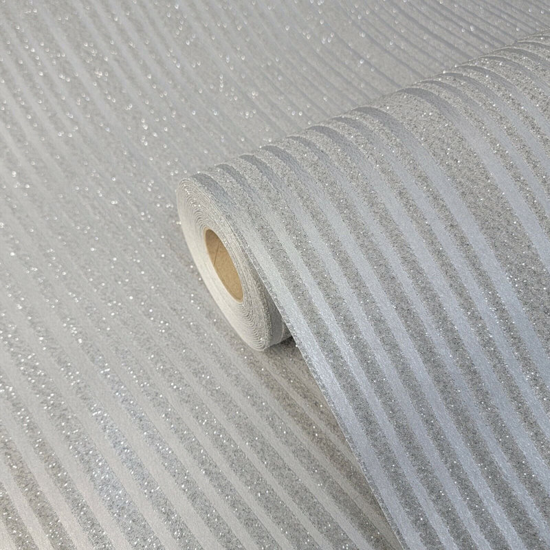 Papier peint rayé Popincourt