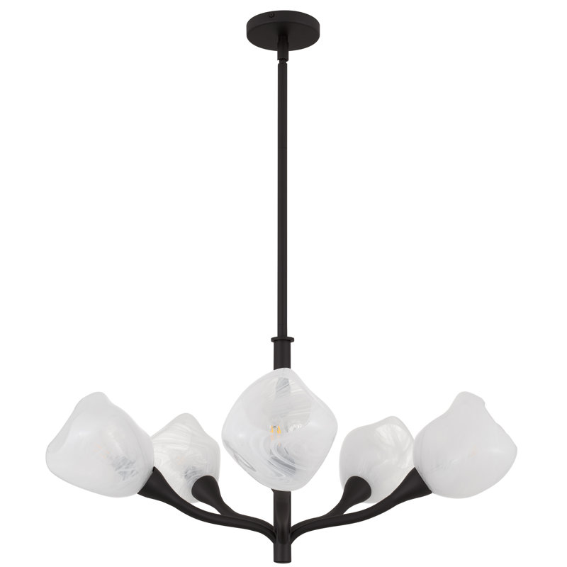 Adelyn 5-Light Oil Rubbed Bronze Chandelier