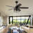 48/56" Farmhouse Caged Ceiling Fan With Light And Remote-55853831-55530351