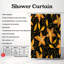Rideau de douche Flowered Batik - Premium-757302772