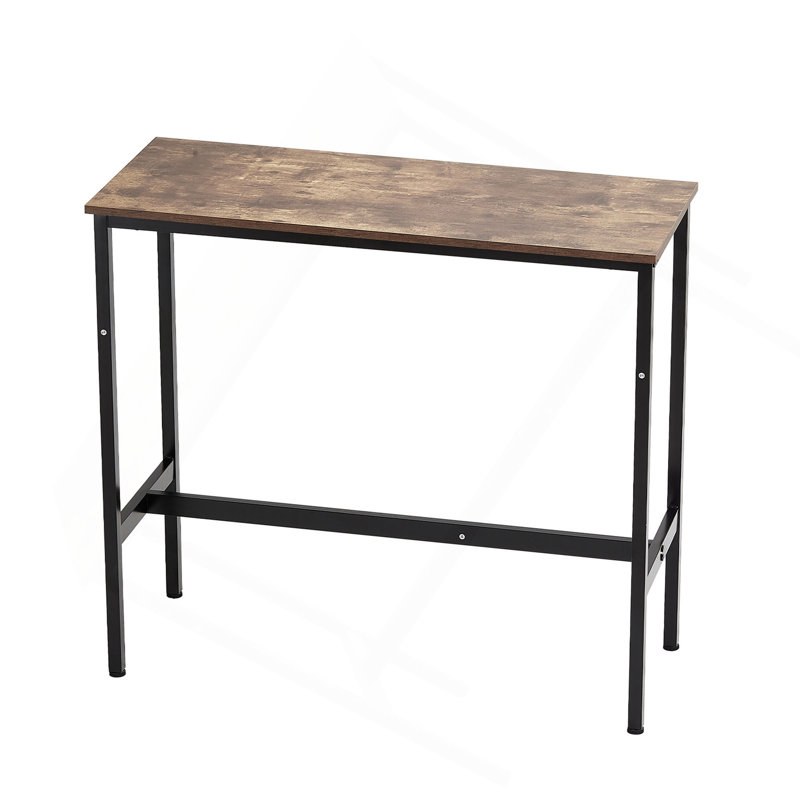 Hauteur de la table de bar, de la table de pub, du bar, du comptoir, du café, de la cuisine, de la salle à manger, de 39 x 16 x 35,5 po