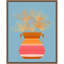 «Pots Florals Boho 2» par Kincade, reproduction d'art sur toile encadrée-91504180