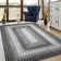 Machine Washable Area Rugs with Non-Slip Backing for Hallway Living Room Bedroom Kitchen and Laundry Room Vintage Carpet Low Pile Rug