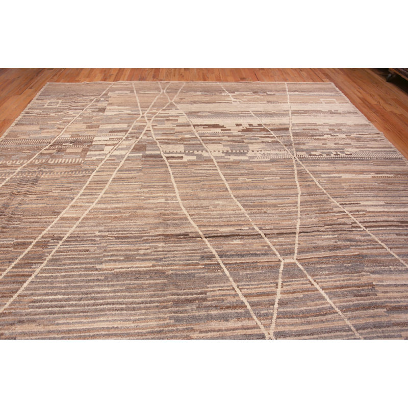 Nazmiyal Collection Large Modern Tribal Geometric Room Size Rug