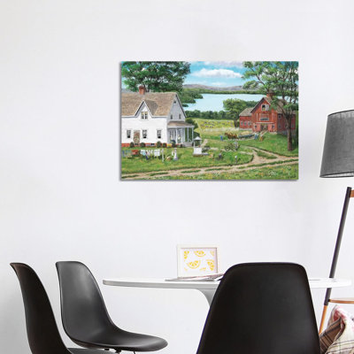 Summer Memories 1 Piece Wrapped Canvas Wall Art