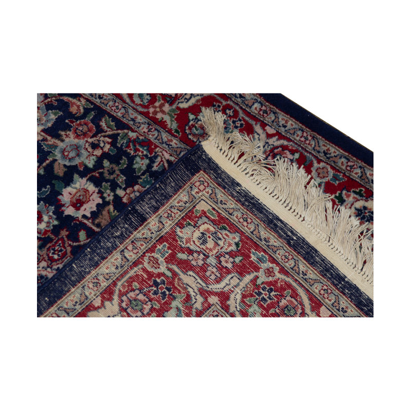 Hand-Knotted High-Quality Navy Area Rug