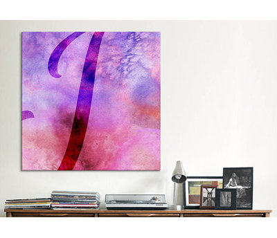Art textuel sur toile