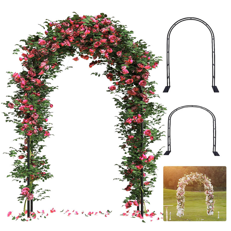 Treillis de jardin extérieur en métal