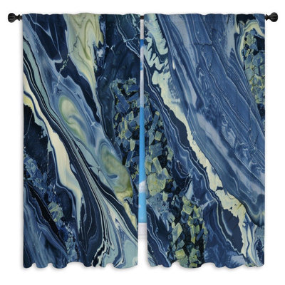 Paire de rideaux obscurcissant en polyester Markiss