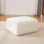 Fauteuil d'appoint modulaire sans accoudoirs 31 po avec repose-pieds 31 po. Fauteuil d'appoint moderne sans siège.-420024884