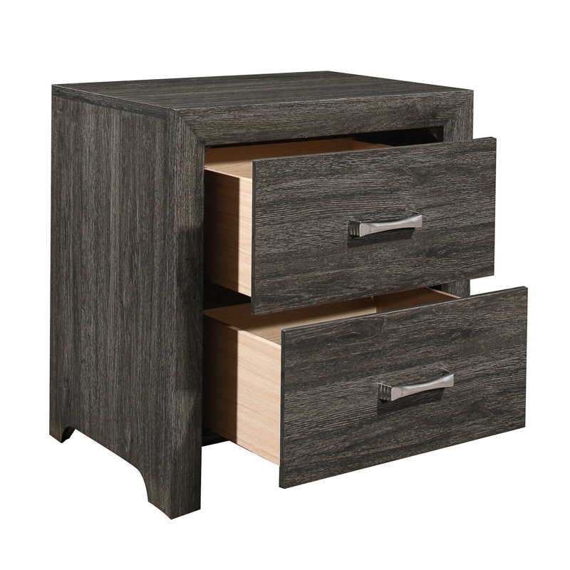 Mobilier de chambre à coucher 1 pièce, Gris foncé