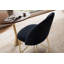 Upholstered Counter Stool with Metal Frame-1716940886