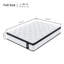 Matelas hybride à ressorts ensachés en mousse à mémoire de forme à 7 zones pour lit double PLEIN format blanc-1219836267