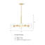 Lustre tambour 5 lumières Kron