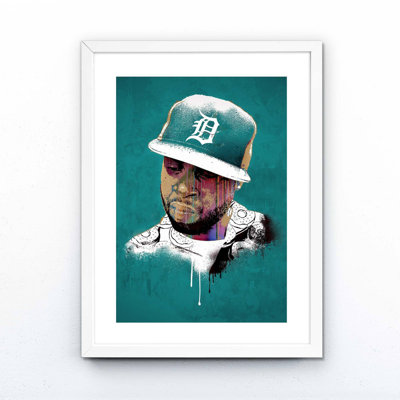 J Dilla - Print on Canvas