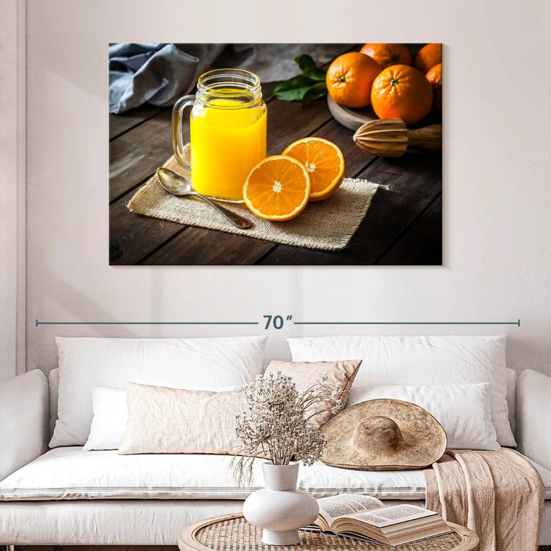 Jus d'orange Yarlin, H 32 po x l 48 po