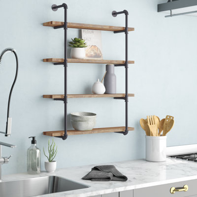 Perry 4 Piece Tiered Shelf