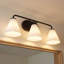  Éclairage pour salle de bain 3 lumières Blair en noir mat-1323807826-1323807829-1323807831
