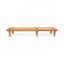 Chaise longue de patio en bois-548719181
