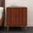 Wooden Nightstand With 2 Drawers