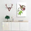 Purple-Tailed Hummingbird by George Shaw - Wrapped Canvas-55330612