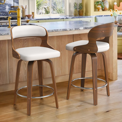 Carylon Swivel Upholstered Counter Stool