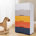 White, Gray, Yellow, Orange, Blue