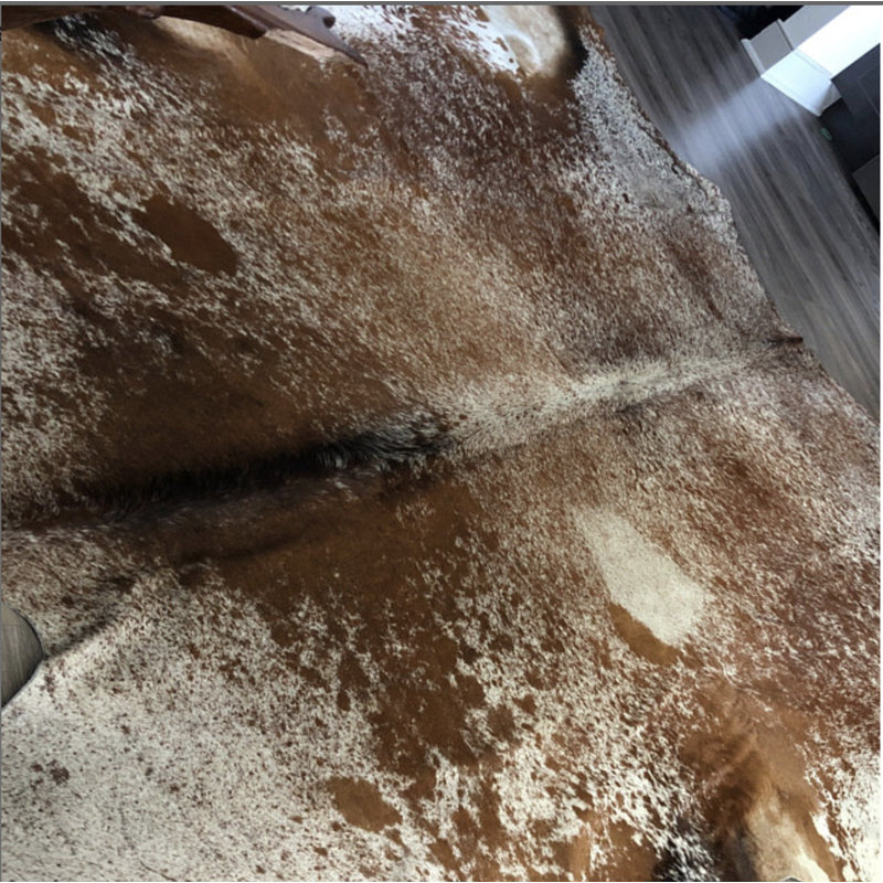 Tapis brun / blanc Husman