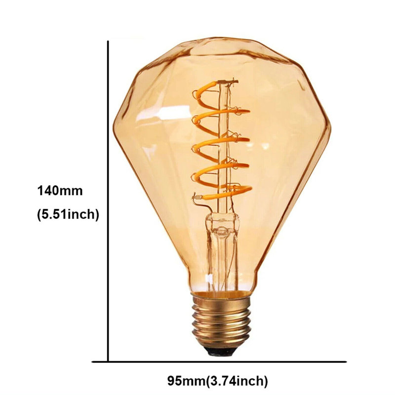 Simkins 4W LED Light Bulb Amber