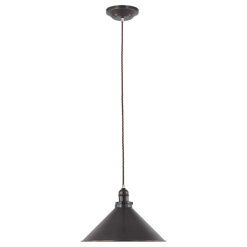 Leanna 1 - Light Cone Pendant, Old Bronzed