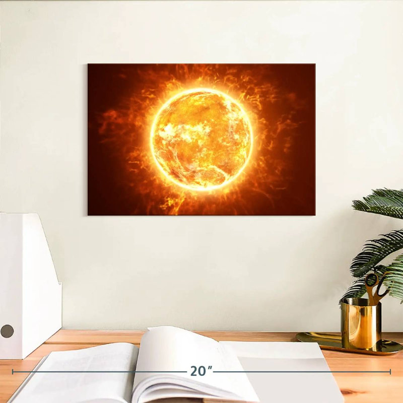 Oberle Scorching Sun, 8" H x 12" W