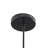Quintan 1 - Light Satin Black Unique/Statement Pendant-1164879212