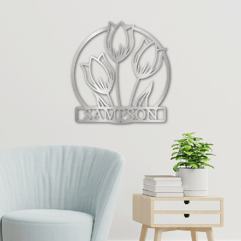 Traditional Wall Decor on Metal, Black, 37cm H x 37cm W x 0.2cm D, Yes