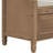 Linen Upholstered Storage Bench-2036836950