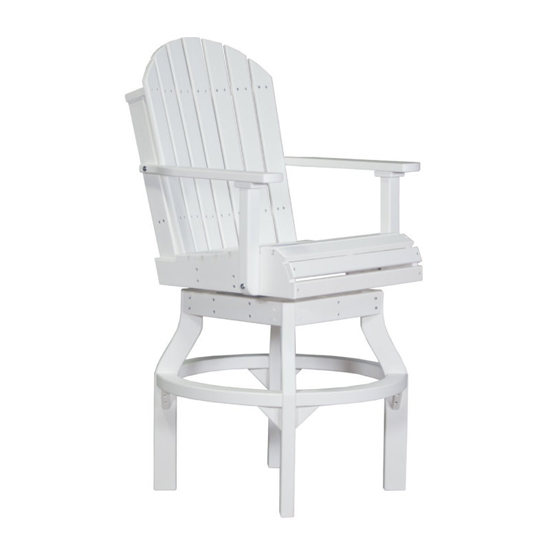 Fauteuil de patio pivotant Appell, Blanc