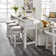 Bettee 3 - Person Counter Height Solid Wood Console Table Set