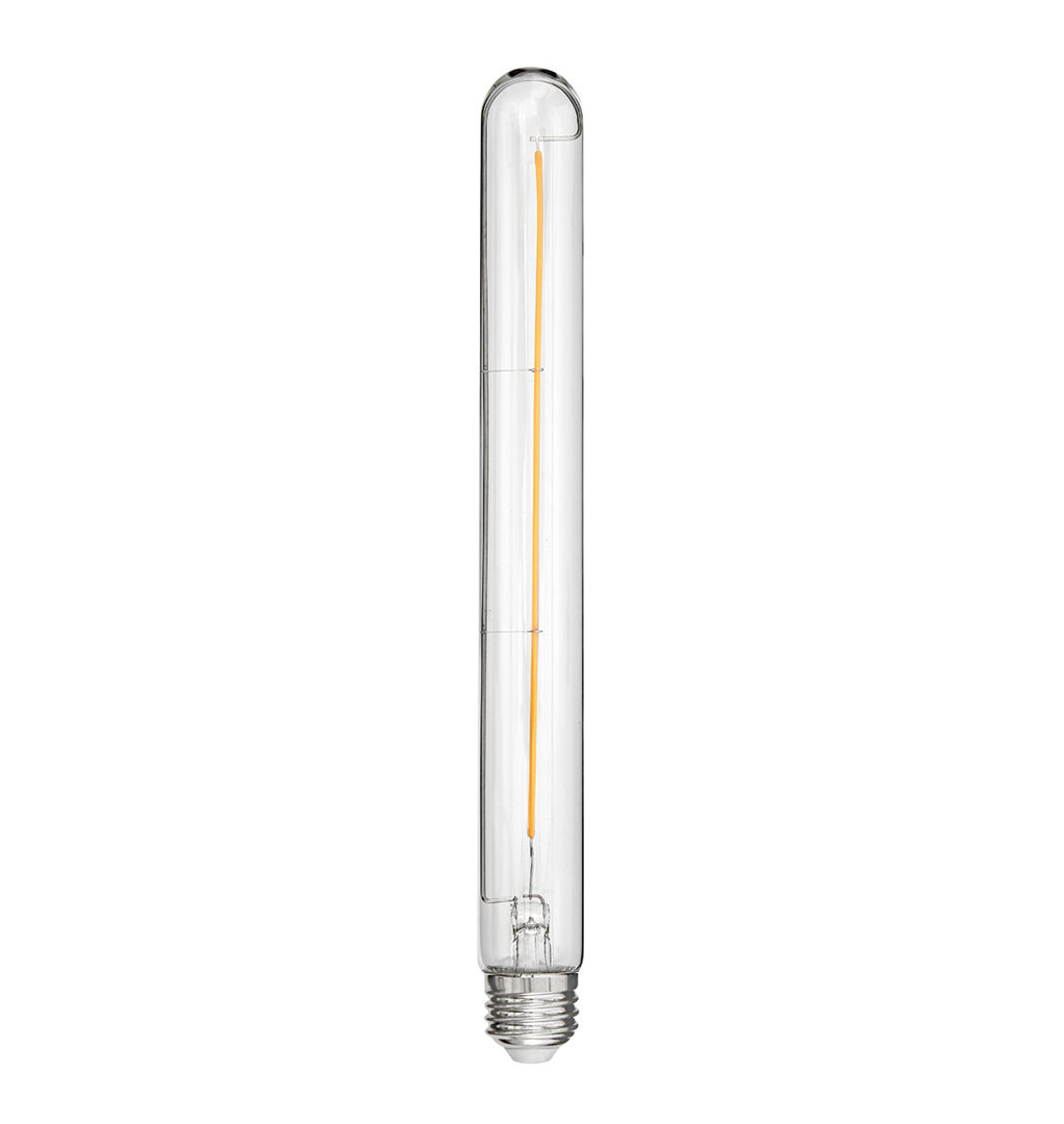LumiGlo LED 11-in Tube Clear Bulb (T10, E26 Base) Hinkley