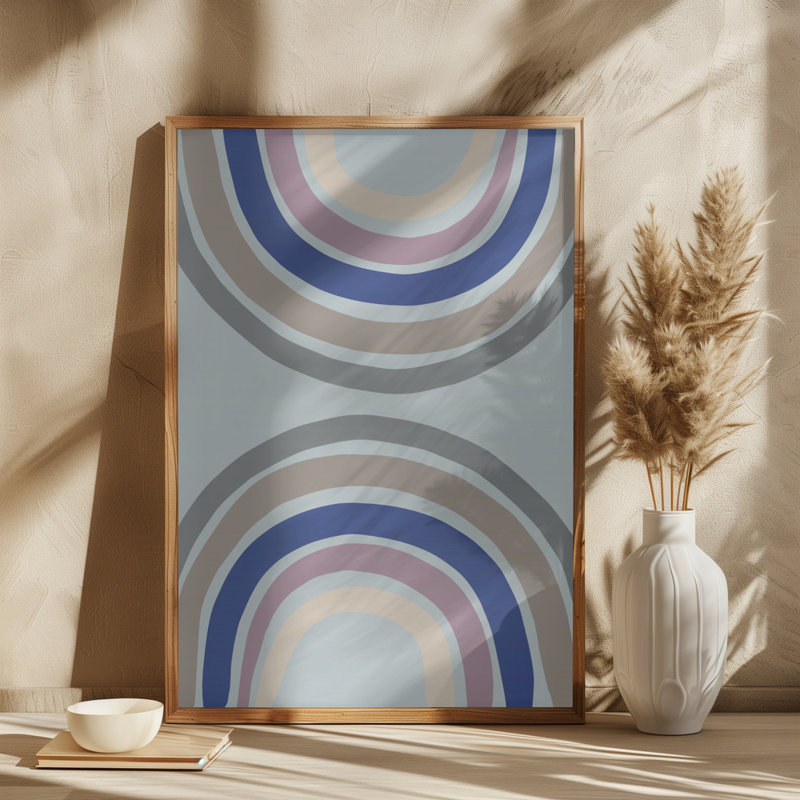 Double Rainbow, 91.44 cm H x 60.96 cm W