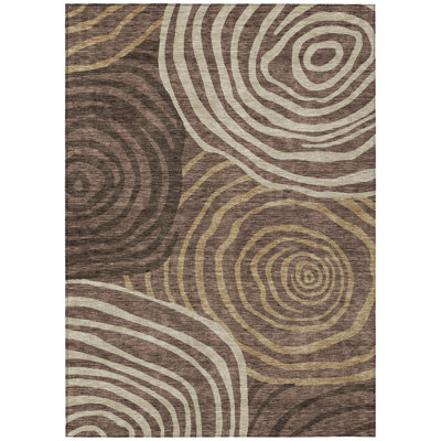 Leis Abstract Indoor Rug
