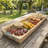 38" x 11.8" Extra Large Handwoven Wicker & Wood Tray with Handles – Oversized Long Decorative Tray for TV Console, Dining Table, Centerpiece – Farmhouse, Boho, Rustic Style-496234296