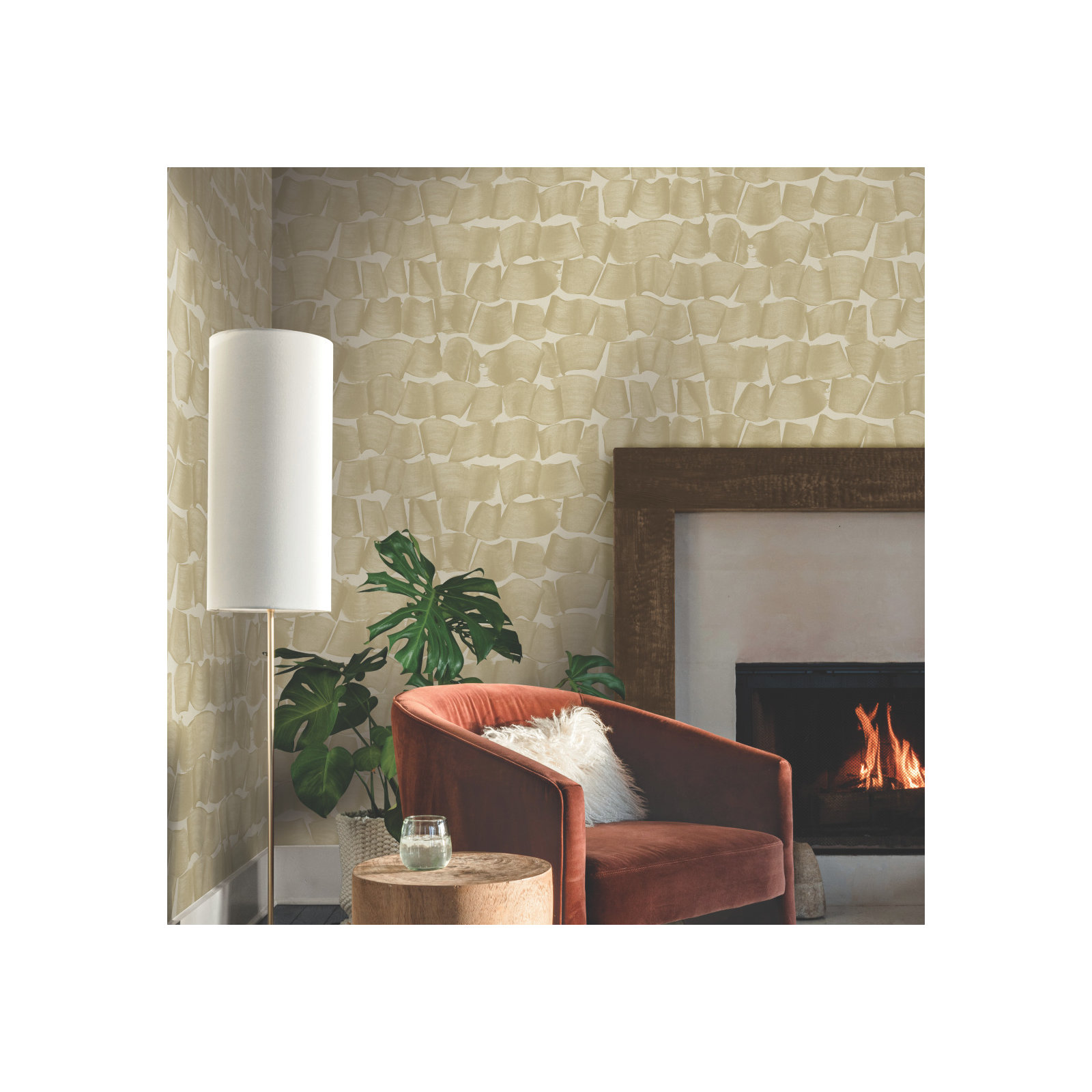 Ama Abstract Roll, Gold