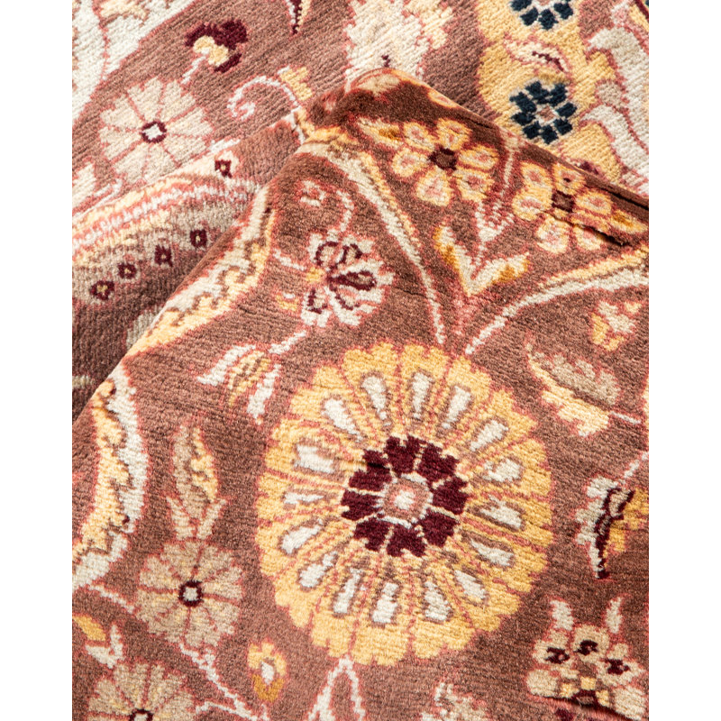 Classic One-of-a-Kind 6' 3" X 9' 2" Hand Knotted Area Rug